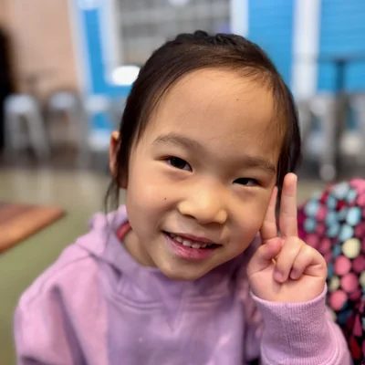 Deborah at rest stop